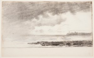 Kresba, záliv v Cullercoats, Anglie, 1881 od Winslow Homer