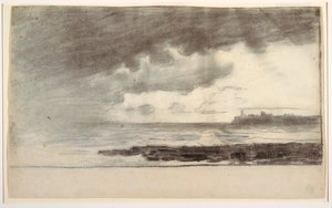 Kresba, záliv v Cullercoats, Anglie, 1881 od Winslow Homer