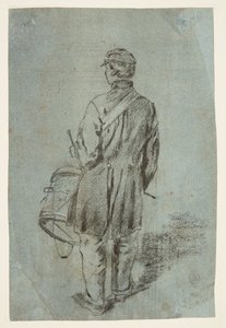 Bubeník při pohledu zezadu od Winslow Homer