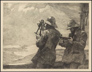 Osm zvonů, 1887, pravděpodobně vytištěno kolem roku 1940 od Winslow Homer