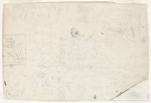 Figura na koni a jiné studie [verso], 1861. od Winslow Homer