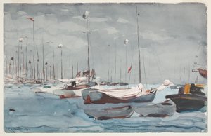 Rybářské lodě, Key West od Winslow Homer
