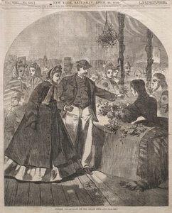 Květinové oddělení Velkého veletrhu od Winslow Homer
