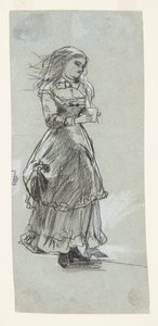 Dívka drží sklenici od Winslow Homer