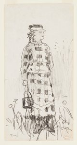 Dívka s vědrem od Winslow Homer