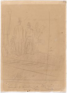 Grant a Lincoln v City Point, Virginia [recto] od Winslow Homer