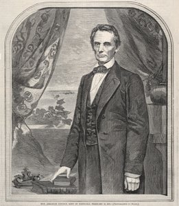 Ctihodný Abraham Lincoln, narozen v Kentucky 12. února 1809 od Winslow Homer