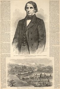 Ctihodný Elihu B. Washburne z Illinois, předseda obchodního výboru, z Harper