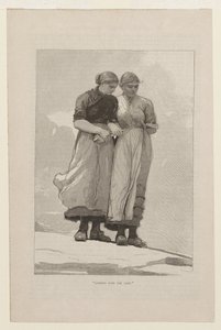 Pohled přes útes od Winslow Homer