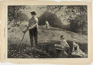Výroba sena od Winslow Homer