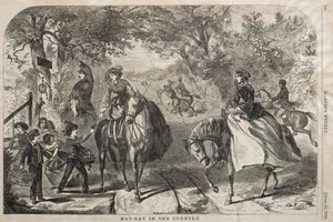 První máj na venkově, 1859. od Winslow Homer
