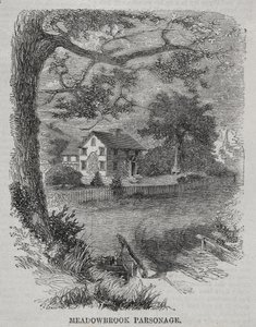 Meadowbrook Parsonage, 1860. od Winslow Homer