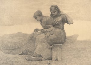 Mending the Tears, 1888. od Winslow Homer
