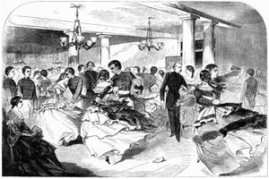 Vojenská akademie, The Hop, Cozzens Hotel, 1859. od Winslow Homer