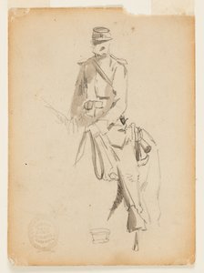 Důstojník jízdní kavalérie od Winslow Homer