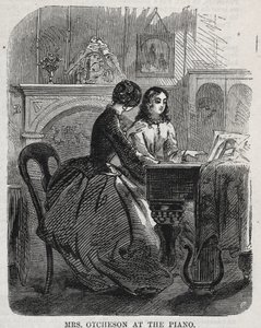 Paní Otchesonová u klavíru od Winslow Homer