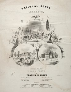 National Songs of America - Přebal not. od Winslow Homer