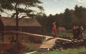 Starý mlýn (The Morning Bell), 1871 od Winslow Homer