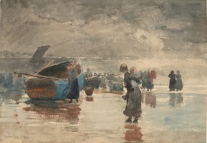 Na píscích, 1881. od Winslow Homer
