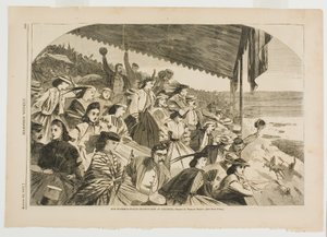 Naše místa k napájení - dostihy v Saratoze od Winslow Homer