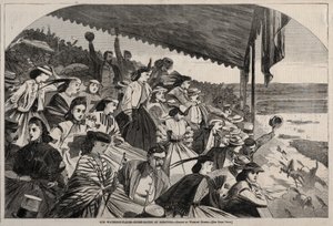 Naše napajedla - Dostihy v Saratoze od Winslow Homer
