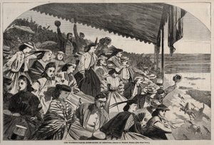 Naše napajedla – Dostihy v Saratoze, 1865. od Winslow Homer