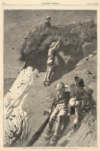 Nájezd na kolonii Sand-Swallow od Winslow Homer