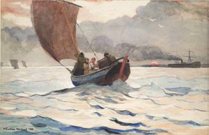 Návrat rybářských lodí od Winslow Homer