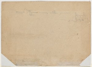 Střešní linie [verso] od Winslow Homer