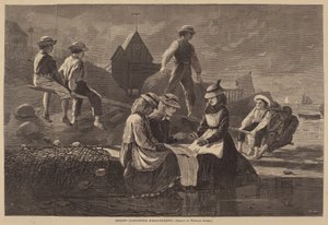 Houpačka - Gloucester, Massachusetts, publikoval 1874. od Winslow Homer