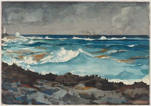 Shore and Surf, Nassau od Winslow Homer
