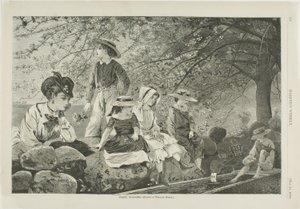 Jarní květy od Winslow Homer