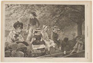 Jarní květy od Winslow Homer