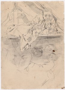 Studie pro armádní boty [verso], 1865. od Winslow Homer