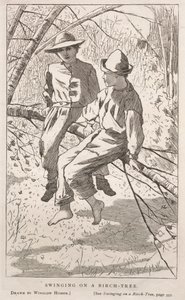 Houpání na bříze od Winslow Homer