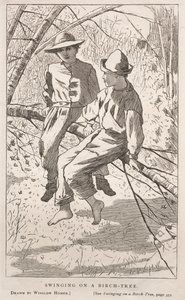 Houpání v bříze, 1867. od Winslow Homer