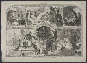 Den díkůvzdání, 1860 – Dvě velké třídy společnosti, 1860. od Winslow Homer