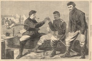 Den díkůvzdání v armádě od Winslow Homer