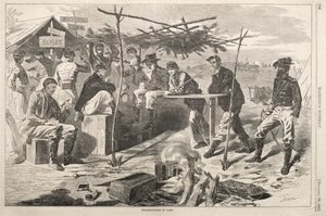 Den díkůvzdání v Táboře, 1862. od Winslow Homer