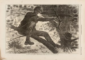 The Army of the Potomac, A Sharp-Shooter on Picket Duty, publikované v Harper