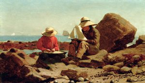 Stavitelé lodí od Winslow Homer