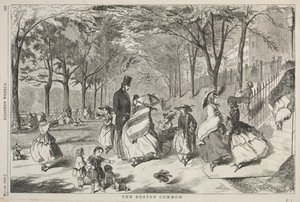 Boston Common, 1858. od Winslow Homer