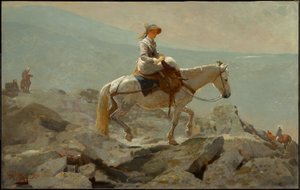 Jezdecká stezka, Bílé hory od Winslow Homer