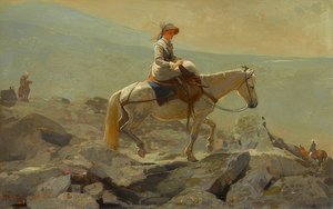 Stezka uzdy, Bílé hory. 1868 od Winslow Homer