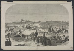 The Drive v Central Parku, New York, září 1860, 1860. od Winslow Homer