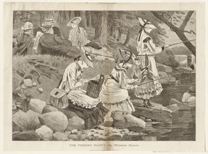 Rybářská společnost od Winslow Homer