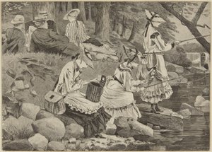 Rybářská společnost od Winslow Homer