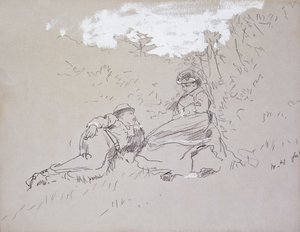 Líbánky, 1875 od Winslow Homer