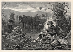 Poslední dny sklizně, 1873. od Winslow Homer