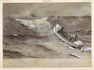Záchranný člun od Winslow Homer